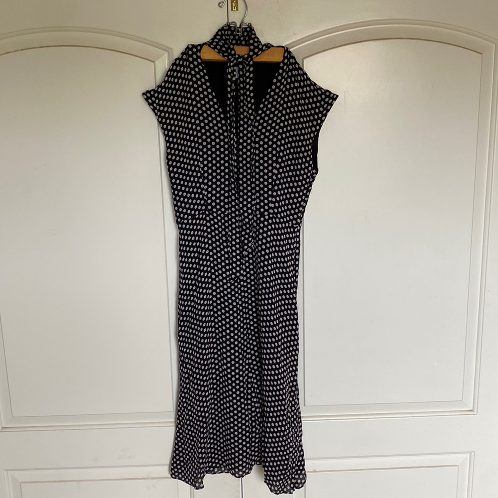 Polka-dot midi Milly dress
